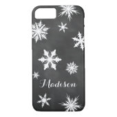 Chalkboard Monogram iPhone 7 Hoesje (Achterkant)