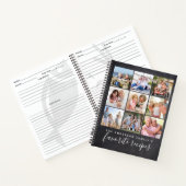 Chalkboard multi-foto-inkoudebergboek notitieboek (Binnen)