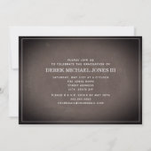 Chalkboard Multi-Photo Afstuderen Kaart (Achterkant)