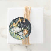 Chalkboard Oerwoud Baby shower Favor Cadeau Label (In situ)