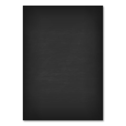 Chalkboard-ontvangstlijstnummer Kaart (Achterkant)