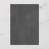 Chalkboard Painted Anemones - informatiekaart Informatiekaartje (Achterkant)