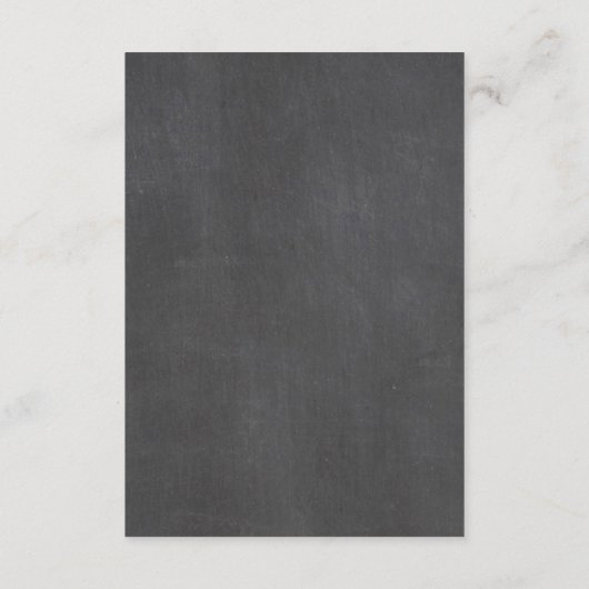 Chalkboard Painted Anemones - informatiekaart Informatiekaartje (Achterkant)