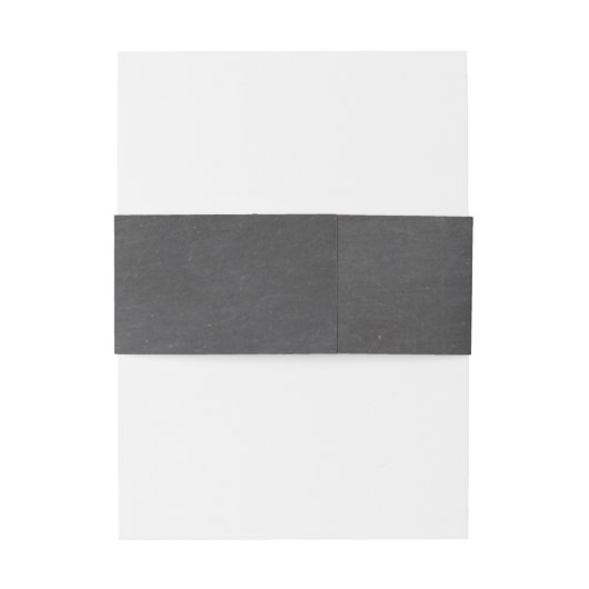 Chalkboard Painted Anemones - uitnodiging buikband Uitnodigingen Wikkel (Achterkant Voorbeeld)