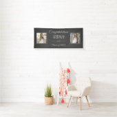 Chalkboard Photo Afstuderen Banner (Insitu)