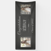 Chalkboard Photo Afstuderen Banner (Verticaal)