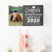 Chalkboard Photo Custom Afstuderen 2020-Afstuderen Spandoek (Insitu)