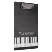Chalkboard piano-toetsenbord klembord (Rechts)