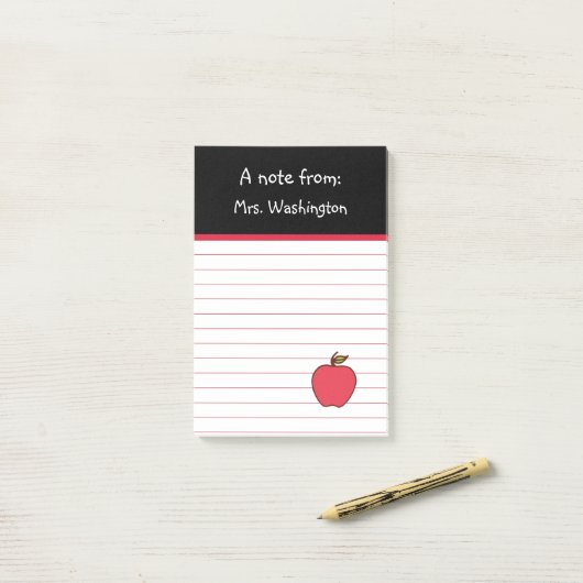 Chalkboard Post It Notes (Op bureau)