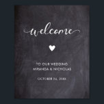 Chalkboard poster rustige bruiloft welkomstbord<br><div class="desc">Chalkboard poster rustic bruiloft welkomstbord Kan volledig worden aangepast aan uw behoeften. © Gorjo Design via Zazzle. // Hulp nodig bij het aanpassen van uw ontwerp? Heb je andere ideeën? Neem contact met mij op via de knop hieronder.</div>