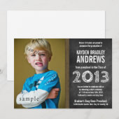 Chalkboard Preschool Afstudeerder zie beschrijving Kaart (Voorkant / Achterkant)