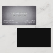 Chalkboard Professionele elegante Zwarte Raad Eenv Visitekaartje (Voorkant / Achterkant)