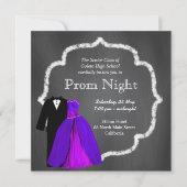 Chalkboard Prom Kaart (Voorkant)