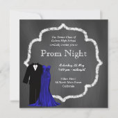 Chalkboard Prom Kaart (Voorkant)