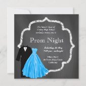 Chalkboard Prom Kaart (Voorkant)