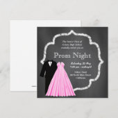 Chalkboard Prom Kaart (Voorkant / Achterkant)