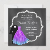 Chalkboard Prom Kaart (Voorkant)