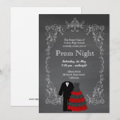 Chalkboard Prom Kaart (Voorkant / Achterkant)