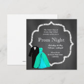 Chalkboard Prom Kaart (Voorkant / Achterkant)