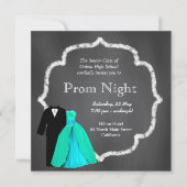 Chalkboard Prom Kaart (Voorkant)