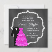 Chalkboard Prom Kaart (Voorkant)