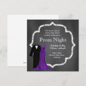 Chalkboard Prom Kaart (Voorkant / Achterkant)