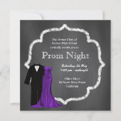 Chalkboard Prom Kaart (Voorkant)