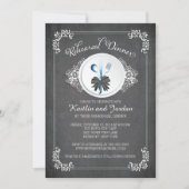 Chalkboard repesal Dinner Party Invitation Kaart (Voorkant)