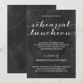 Chalkboard repesal Luncheon Kaart (Voorkant / Achterkant)