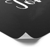 Chalkboard Retirement Welkom Sign Aangepast: Poster (Hoek)