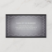 Chalkboard Retro Slate Professional Curven Visitekaartje (Achterkant)