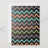 Chalkboard Roar is een Boy Schattige Dino Baby sho Kaart (Achterkant)