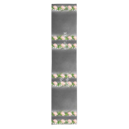 Chalkboard Roos Wedding Table Runner Korte Tafelloper