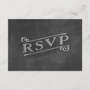 Chalkboard RSVP