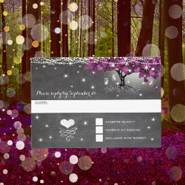 Chalkboard Sangria Wine Forest Heart Leaf RSVP
