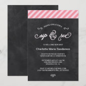 Chalkboard Sip en See Kaart (Voorkant / Achterkant)