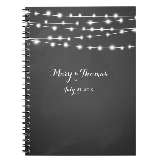 Chalkboard Sjabloon fotonotitieboekje op maat Notitieboek (Voorkant)