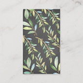 Chalkboard Sloth Baby shower Luier Raffle Ticket Informatiekaartje (Achterkant)