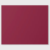 Chalkboard Snowman Deep Cherry Red Cadeaupapier (Vlak)