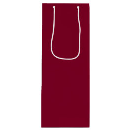 Chalkboard Snowman Deep Cherry Red Wijn Cadeautas