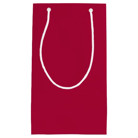 Chalkboard Snowman Medium Cherry Red Klein Cadeauzakje (Voorkant)