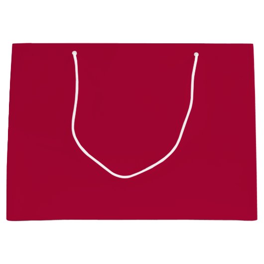 Chalkboard Snowman Medium Cherry Red Large Cadeautasje (Voorkant)