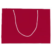 Chalkboard Snowman Medium Cherry Red Large Cadeautasje (Achterkant)