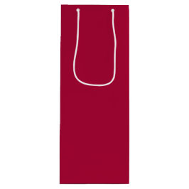 Chalkboard Snowman Medium Cherry Red Wijn Cadeautas