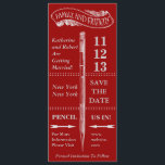 Chalkboard  sparen de Datum Save The Date<br><div class="desc">Hier is een creatieve, stijl van het bord die je familie en vrienden zal verwelkomen bij je speciale gelegenheid. Bovenaan dit ontwerp staat een spandoek met de woorden "Familie en Vrienden", een potlood, pijlen en horizontale lijnen. U kunt de tekststijl, de kleur en de grootte veranderen om uw eigen afbeelding...</div>