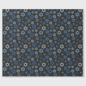 Chalkboard Star van David Hanukkah Cadeaupapier (Vlak)