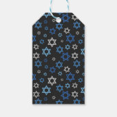 Chalkboard Star van David Hanukkah Gift Label Cadeaulabel (Voorkant)