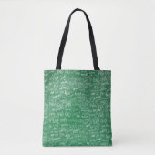 Chalkboard Statements Fun School Time Design Tote Bag (Voorkant)
