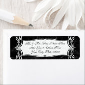 Chalkboard stijl rustieke werveling bijpassend adr etiket (Insitu)