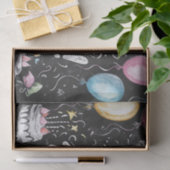 Chalkboard stijl verjaardagsontwerp tissuepapier (Geschenk)